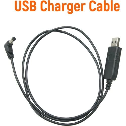 Universal USB Charger Cable For Baofeng UV-5R BF-F8HP Plus Motorola/Yaes/HYT/Ico/Kenwood Walkie-Talkie Two-WAY Radio