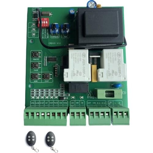 Sliding gate motor opener PCB control board motherboard Replaced circuit board Universal version