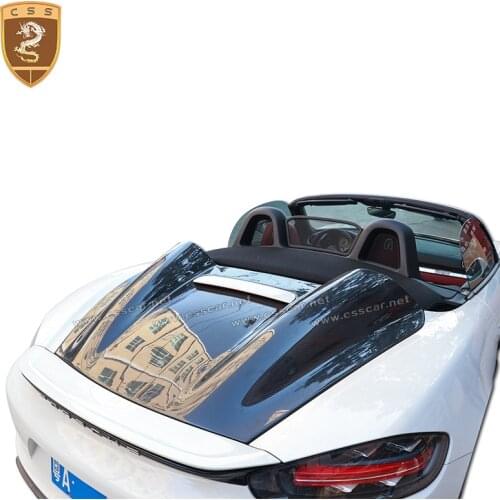Real Carbon fiber rear hood rear trunk lid for Porsche 718 boxster