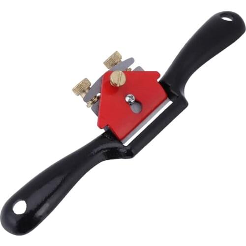 9 Inch Iron Bird Plane Woodworking Planer Carpenter Tool Adjustable Spoke Shave Deburring Tool