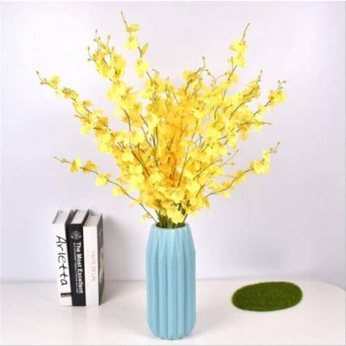 5 Pcs/Lot Artificial Soybean Dancing Orchid Flowers 6 Colors Imitation Flower DIY Home Garden Hotel Wedding Decoration Supplies