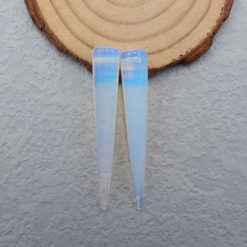 Natural Opalite Fashion Woman Earring Beads Jewelry For Women Earring Accessories 49X9mm6.9g