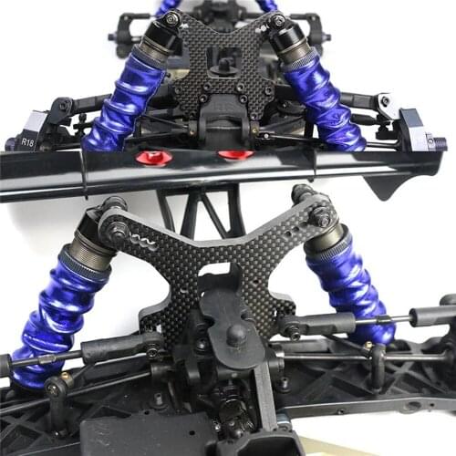 RC Shock Tower Mount Front & Rear Carbon Fiber for TEKNO EB48 2.0 RC Car Accessories