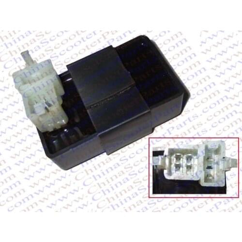 6 Pin two Squre Plug AC CDI Ignition Box CG 125CC 150CC 200CC 250CC Pit Dirt Bike ATV Quad Parts