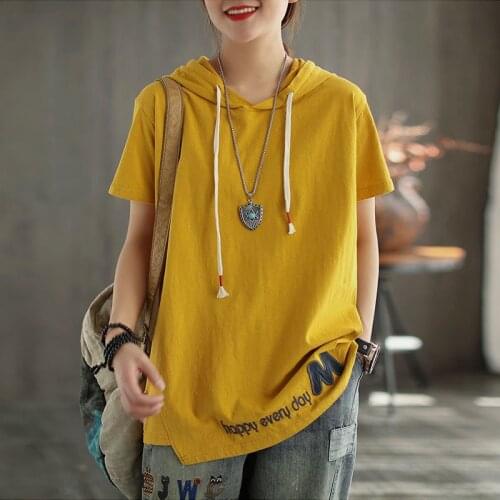 Женские хлопковые футболки Careaymade China At AliExpress