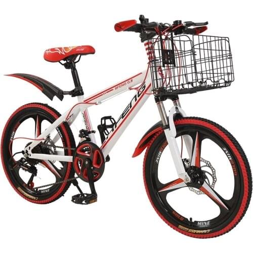 Childrens mountain bicycle 20 inch 21 speed mountain bike shock absorber bicycle foldable disc brake student car children car
