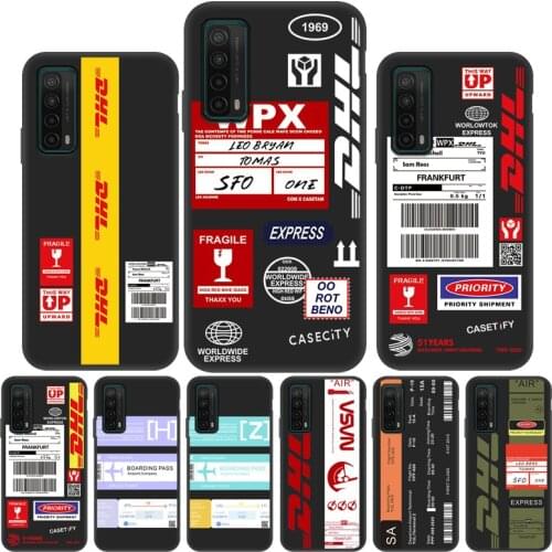 DHL Soft Silicone Case For Huawei P30 Lite P40 P20 P50 Pro Case On Honor 10i 10 10X Lite Mate 20 30 P Smart 2021 2019 Back Cover