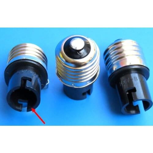 E27 to ba15d b15 lamp holder converters for led light