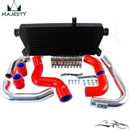 Front Mount Intercooler+Pipe Kit for Audi A4 1.8T Turbo B6 Quattro 02-06