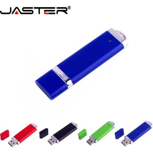 JASTER Creative Plastic Lighter Shape 2.0 USB Flash Drive 128GB Pen Drive 64GB 32GB 16GB 8GB 4GB USB + Plastic gift box Pendrive