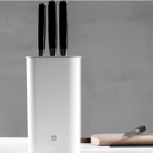 For xiaomi Mijia Huohou Kitchen Knife Stand Tool Holder Multifunctional Tool Holder Knife Block Cooktops Tube Shelf Chromorphous