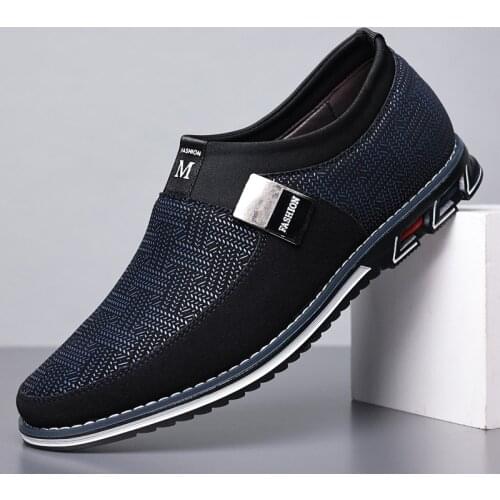 Men Casual Shoes Loafers Sneakers 2021 New Fashion Retro Leisure Loafers Shoes Zapatos Casuales Hombres Men Shoes