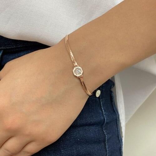 NEW Fashion Model Silver 925 Bracelets for Women High Quality Gift Luxury Zircon Party Jewelry