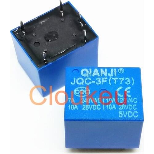 JQC-3F(T73)-24VDC 24V 10A Relay DIP5
