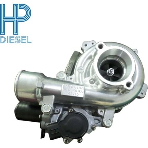Balanced CT16V For Toyota Hiluc / Landcruiser 3.0 D4D KZN130 1KD-FTV- 17201-0L040 VIGO3000 VGT turbo full turbine 172010L040