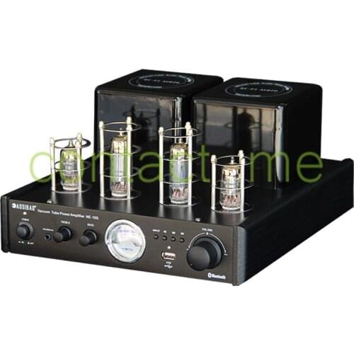 40w + 40w hifi fever bluetooth tube amplifier, U disk amp mini tube amplifier, 6F1+6P1 tube amplifier,the sound is good