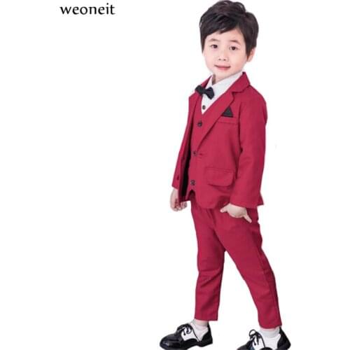 Пиджаки для мальчиков Weoneit China At AliExpress