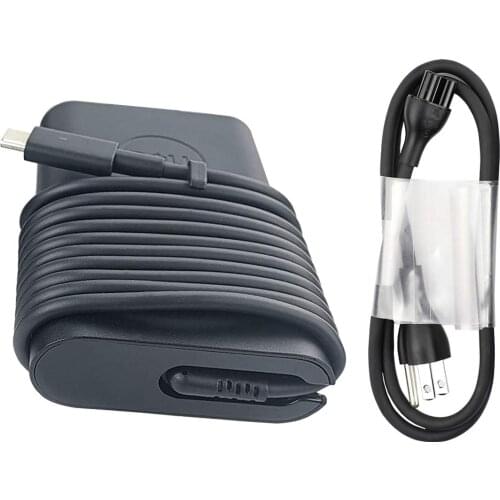 Huiyuan 65W Type-C Charger Fit for Dell Latitude 12 5285 5289 5290 7212 7275 7285 7290, XPS 13 9350 9360 9365 9370 Laptop Power