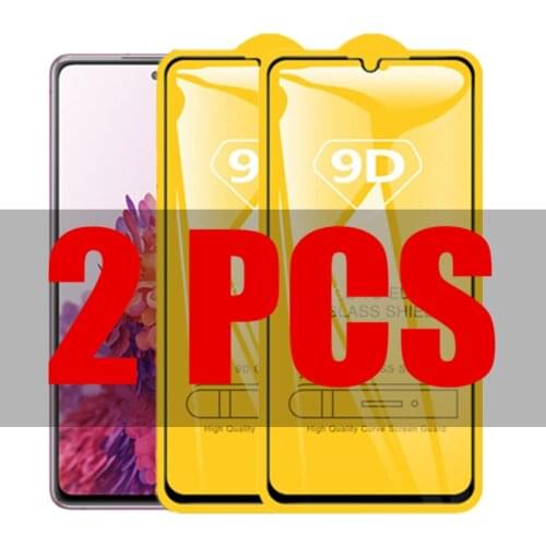 2Pcs 9D Glass For Samsung S20 FE 5G Protective Glass on the for Samsung Galaxy S20 FE Fan Edition SM-G781 Screen Protector Film