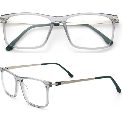 Women Square Optical 2021 Glasses Frames Men Classic Vintage Eyeglass Frame Acetate Blue Clear Red Blue Spectacles Prescription