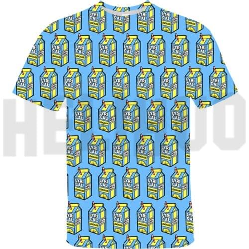 3d Print Lyrical Lemonade TShirts Men T-Shirt Short Sleeve Funny Tee Shirts Tee Shirts Hipster O-Neck Women Fashion Sweatshirts