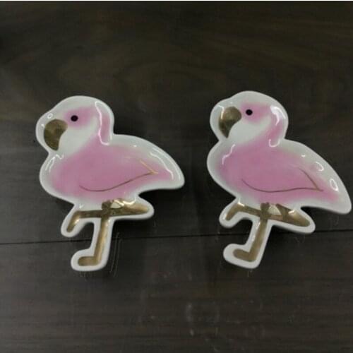 4pcs/pack gold inlay flame plate Soy Sauce Pickles Sauce Vinegar Dish