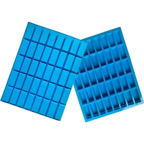 40 cavity small rectangular silicone cake mold Chocolate mold Aromatherapy plaster mold
