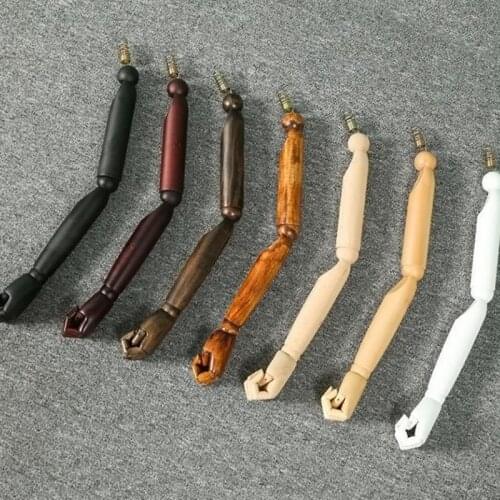 6Style Half body solid wood female hand mannequin body cloth for Spring hand movable joint Nuts Bolts Pins 2pc/lot B049