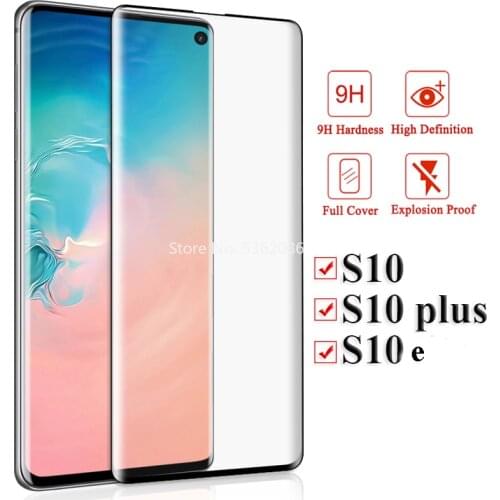 Armor Protective Glass For Samsung Galaxy S10 Plus S10E Note 10 Screen Protector For Note 10plus 10 Lite S10 E Safety Glass Film