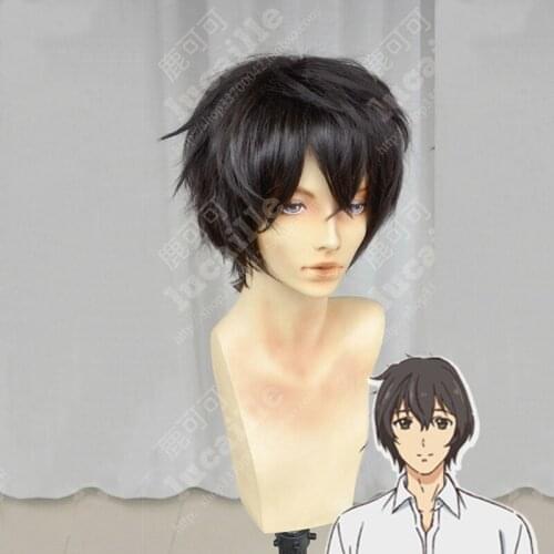 Anime Domestic na Kanojo Fujii Natsuo Wigs Heat Resistant Synthetic Hair Cosplay Costume Wig + Wig Cap