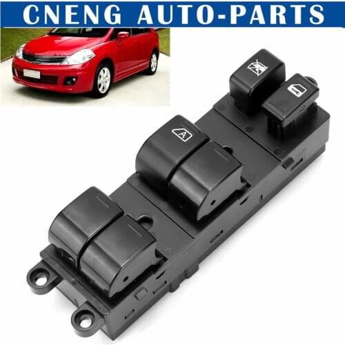 25401-1JY0A Electric Power Window Control Switch Regulator Button console for Nissan TIIDA 2006-2010