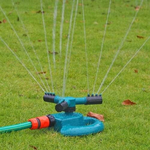 Garden Sprinkler Automatic Watering Garden Grass Plant Lawn Sprinklers 360 Degree Circle Rotating Spray Nozzle Irrigation System