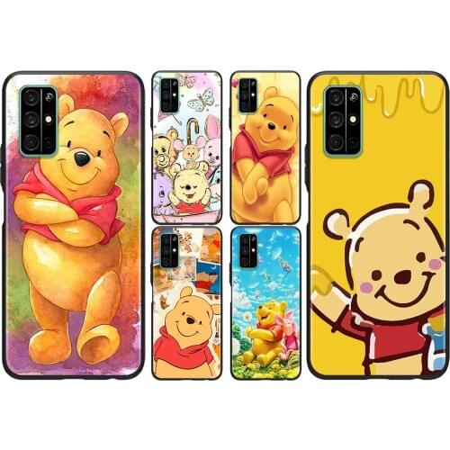 Silicone Cover Winnie the Pooh For Honor V30 View 20 V20 30i 30S 30 20S 20E 20i 20 Lite Pro Plus Phone Case