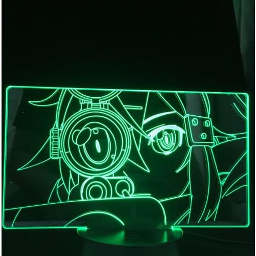 Manga SAO Anime 3d Led Night Lamp Sword Art Online for Bedroom Decor Nightlight Birthday Gift Drop Shipping Room Led Night Light