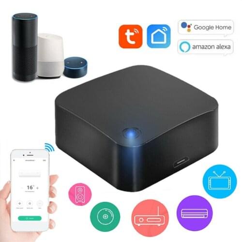 IR Remote Control Smart wifi Universal Infrared Tuya for smart home Control for TV DVD AUD AC Works with Amz Alexa Google Home