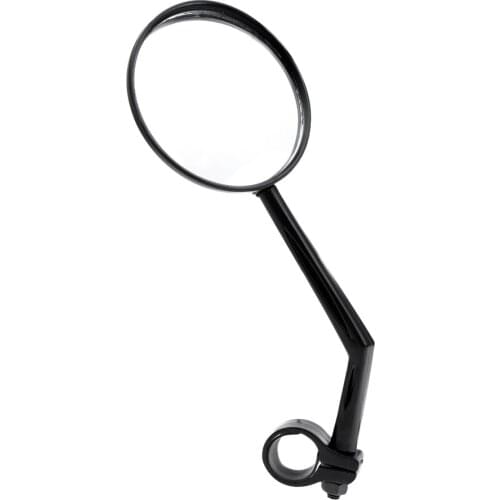 1x Bike Bicycle Flexible Round Rear View Handlebar Mirror Diameter 8cm 360° Rotating Safety Rear View Bar End Mirrors
