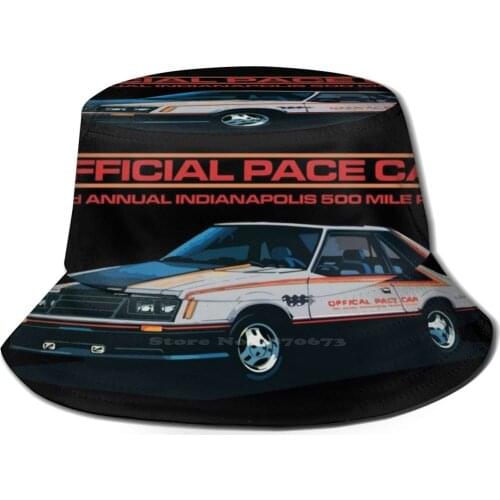 1979 Fox Body Indy Pace Car Print Bucket Hats Sun Cap Fox Foxbody Indy 500 Indianapolis 500 Pace Car Retro Car Classic Car Car