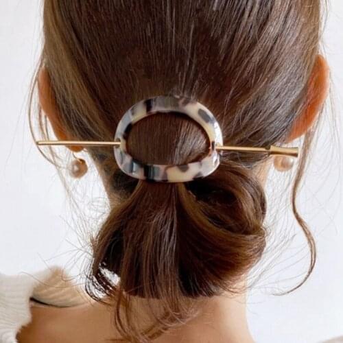 2 Sets Hair Cuff Bun Plastic Metal Decorative Bun Holder Cage Ponytail Cuff Pin Hairpin Retro Hair Pin Hair Accessories Headwear