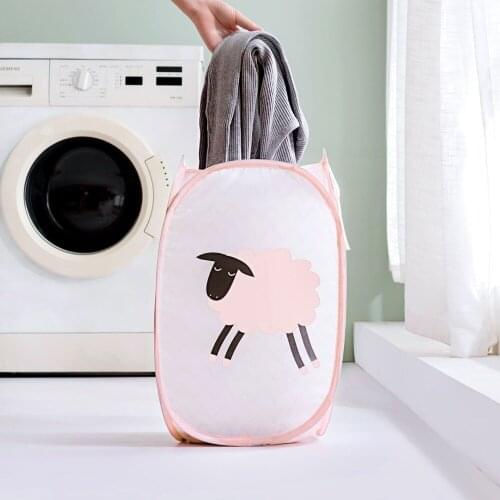 2020New Cartoon Laundry Basket Clothing Organizer Laundry Hamper Foldable Laundry Bag Kids Toy Storage Buckets Waterproof