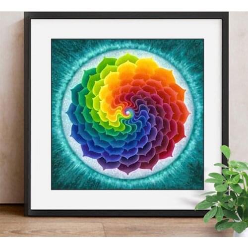 Diamond Embroidery Sale Decoration Home Diamond Painting Cartoon Mosaic Painting Flower Full Square New Arrival