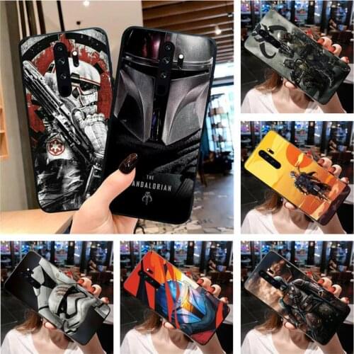 The American Movie Mandalorians Phone Case for Redmi 9A 8A 7 6 6A Note 10 9 8 8T Pro Max Redmi 9 K20 K30 Pro