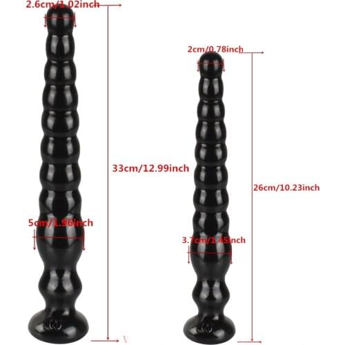 Anus Backyard Beads Anal Balls Long Anal Plug With Suction Cup Prostata Massage Butt Plug Sex Toys for Women Men Adults Products