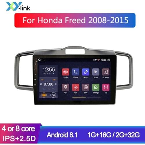 10 inch Android car radio gps navigation system For Honda freed 2008-2015 multimedia player audio stereo accessories no 2 din