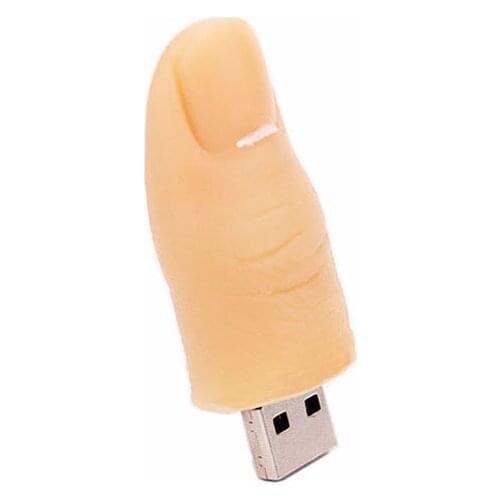2Ydream cool finger pen drive simulated usb flash drive pendrive 4GB 8GB 16GB 32GB cartoon memory stick mini U disk gift