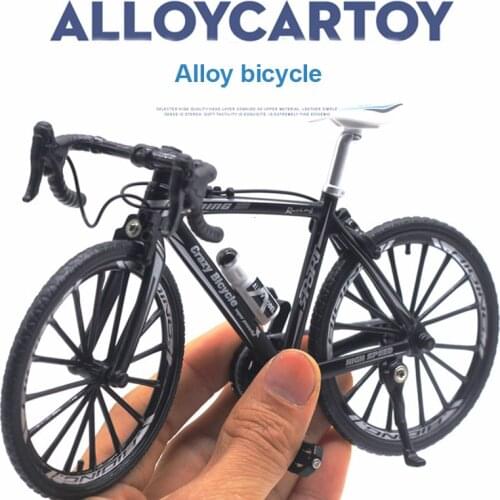 1:10 Scale Alloy Finger Bmx Bicycle Model Toys Mountain Bike Novelty Gag Racing Toys For Children Kids Collection Gift Brinquedo