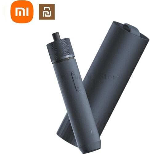 Newest Xiaomi HOTO Straight Handle Electric Screwdriver 3 Speed Torque Rechargeable with Stroage Box LED Light 12 Long Bits
