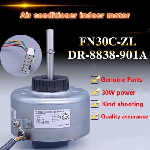 Suitable for Gree air conditioner original fan plastic sealed motor DR-8838-901A FN30C-ZL motor 30w forward rotation
