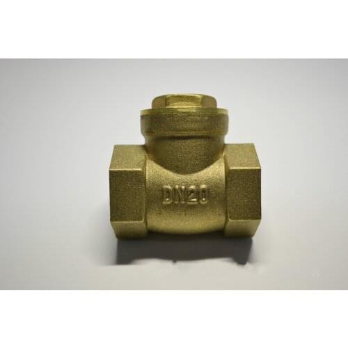 3/4" BSPP Swing Check Valve Prevent Water Backflow Golden