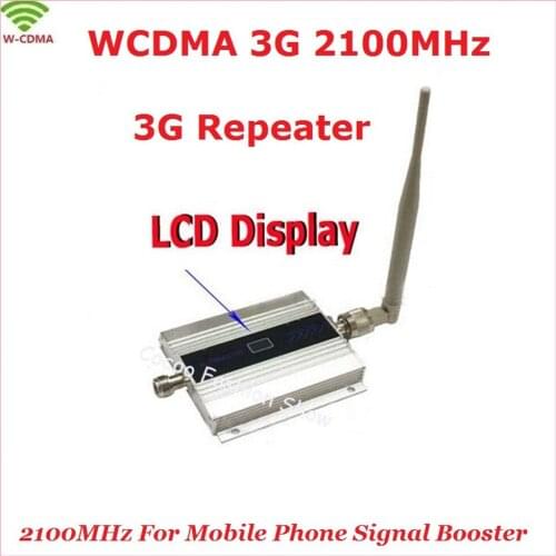 ZQTMAX 3G Repeater 2100mhz Signal Booster UMTS Data Cellular Signal Amplifier with Indoor Omni Antenna