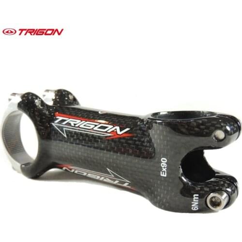 Trigon HSA01 ultra-light carbon stem bike bicycle stem with titanium bolts 31.8mm*90mm
